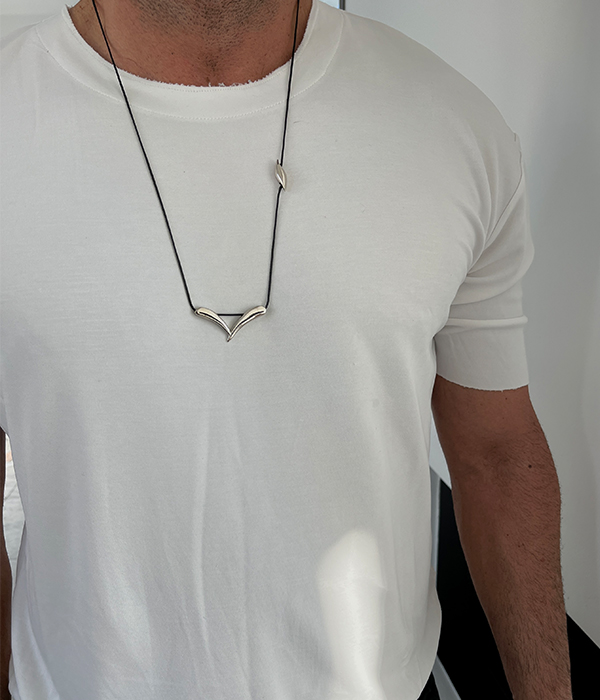 Necklace Double Tears Mens